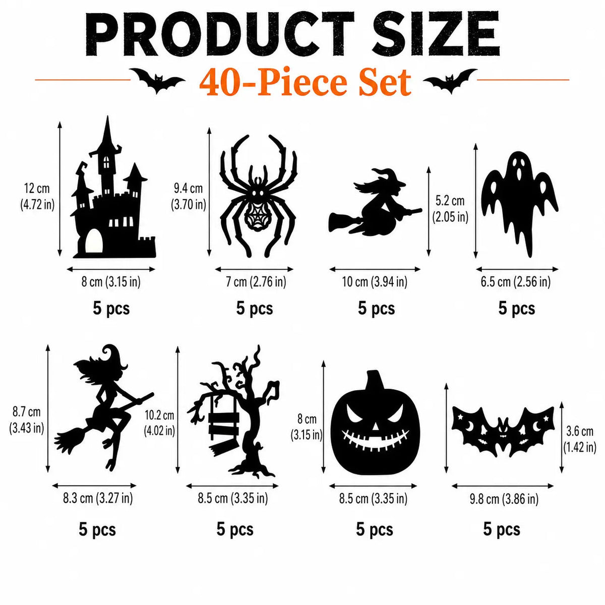 🎃 Halloween LED-Wandsticker – Verwandle leere Wände in echten Halloweenzauber