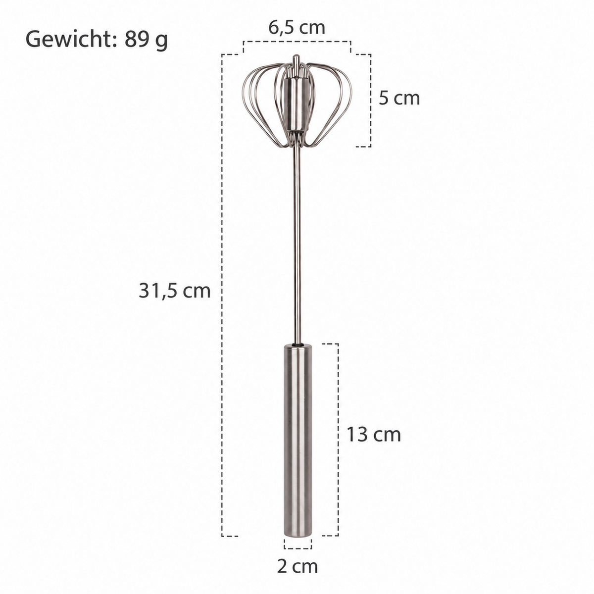 ✨Halbautomatischer Hand-Eierschläger aus Edelstahl