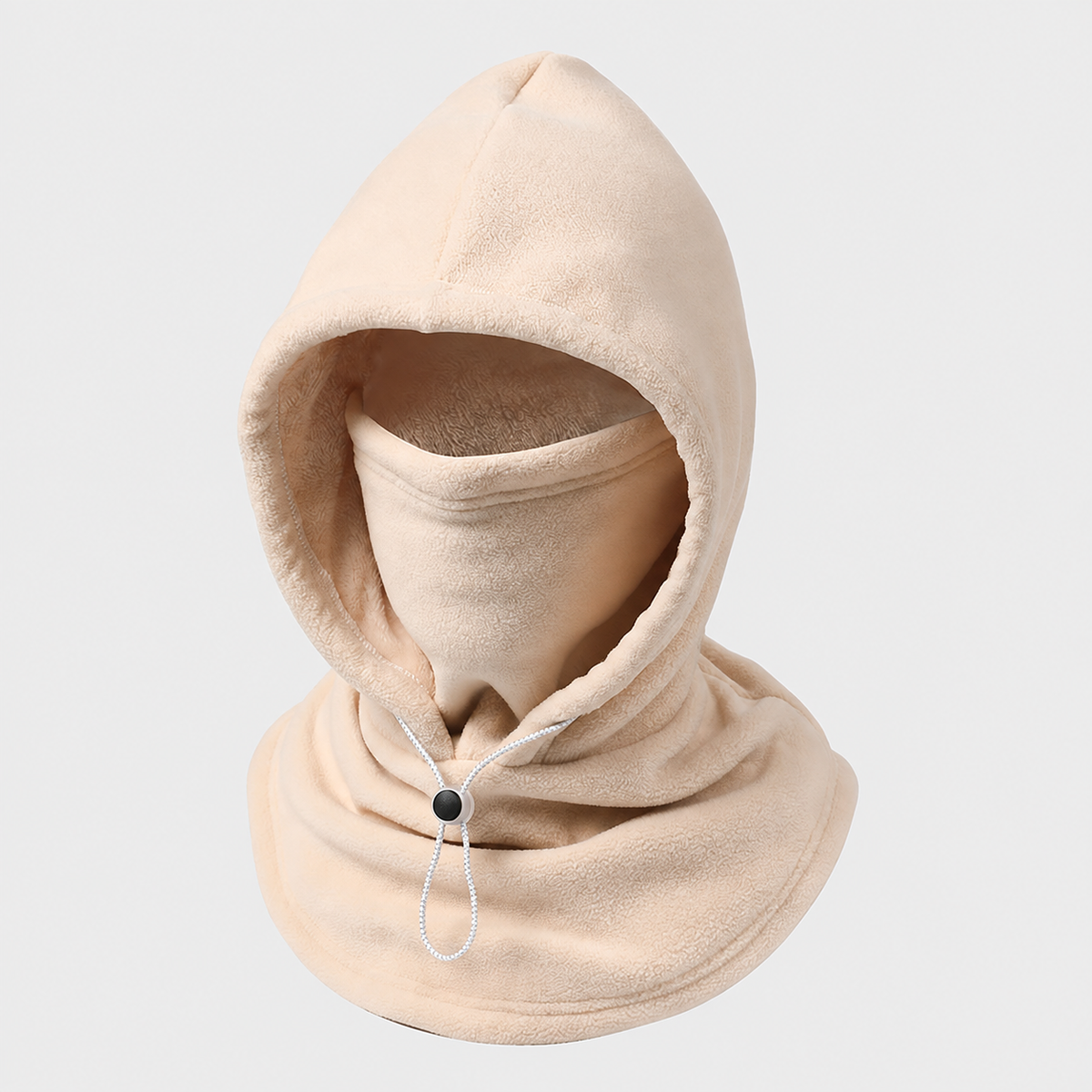 3-in-1 Fleece-Kapuze – Wärme für Kopf, Gesicht und Hals