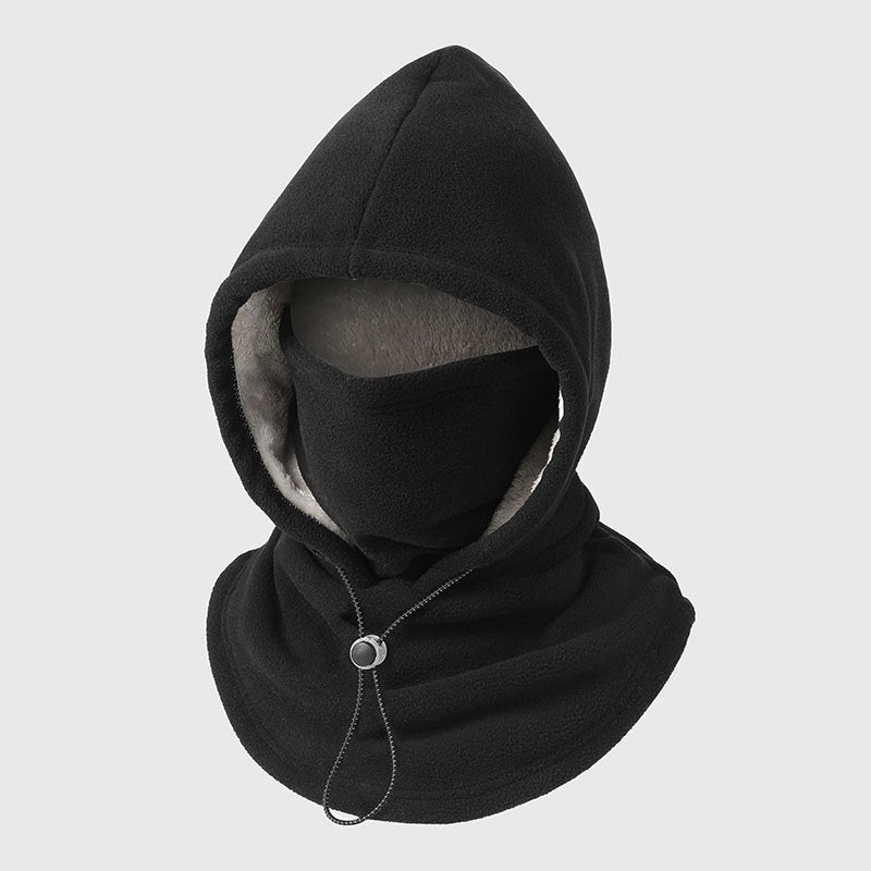 3-in-1 Fleece-Kapuze – Wärme für Kopf, Gesicht und Hals