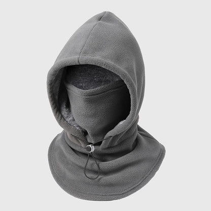 3-in-1 Fleece-Kapuze – Wärme für Kopf, Gesicht und Hals