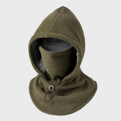 3-in-1 Fleece-Kapuze – Wärme für Kopf, Gesicht und Hals