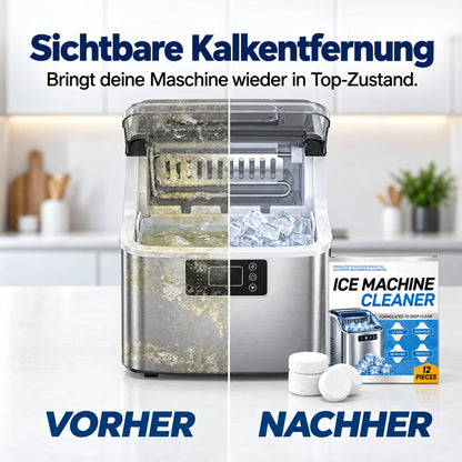 Eiswürfelmaschinen-Reinigungstabletten – 12 Stück