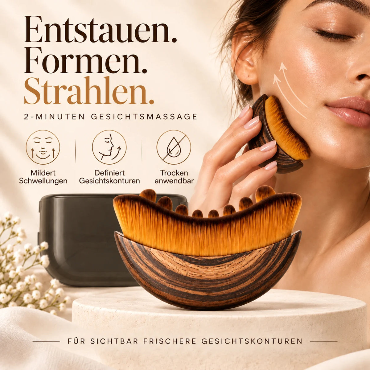 ✨Gesichtskontur- & Lymphmassagebürste