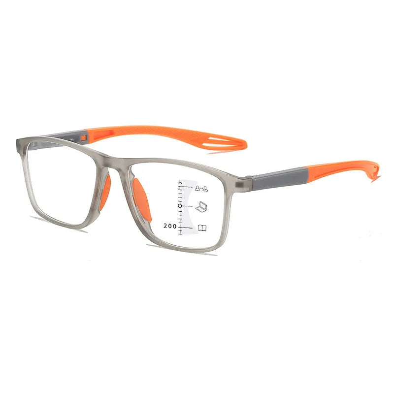 Gleitsichtbrille mit selbsttönenden Gläsern