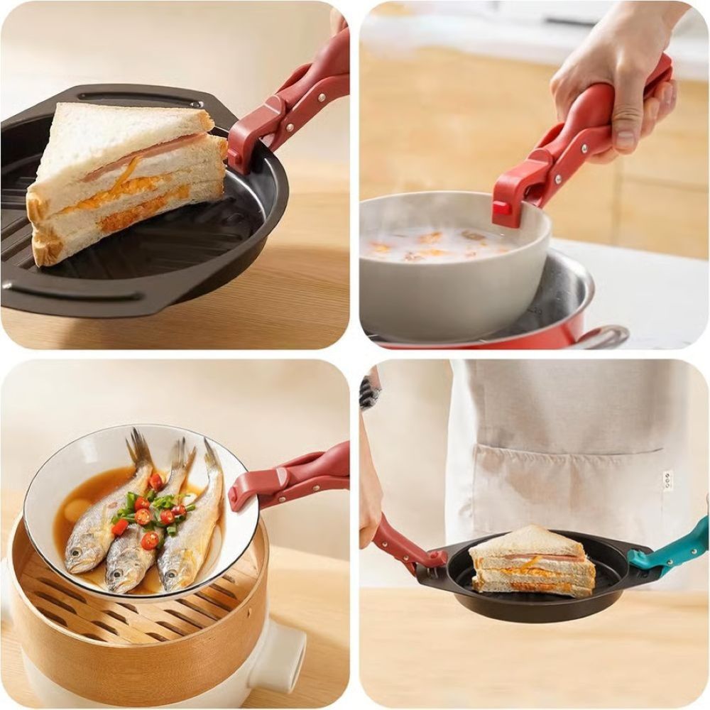 🍳 Safe-Grip Anti-Scald Kitchen Clip – Heat-Resistant & Non-Slip Bowl Gripper