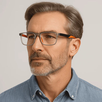 Gleitsichtbrille mit selbsttönenden Gläsern