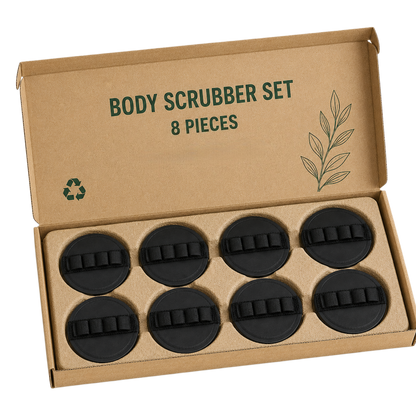 Deep-Clean Exfoliating Body Scrubber Set(4-Pack)