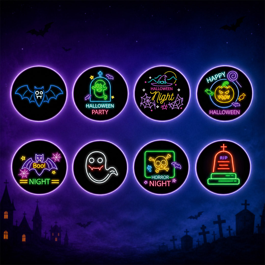 Halloween-Fingerprojektor-Set – Verwandle Jede Wand in Ein Halloween-Erlebnis 🎃