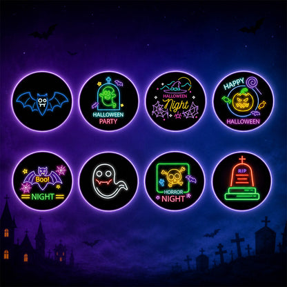Halloween-Fingerprojektor-Set – Verwandle Jede Wand in Ein Halloween-Erlebnis 🎃