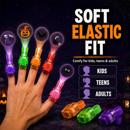 Halloween-Fingerprojektor-Set – Verwandle Jede Wand in Ein Halloween-Erlebnis 🎃