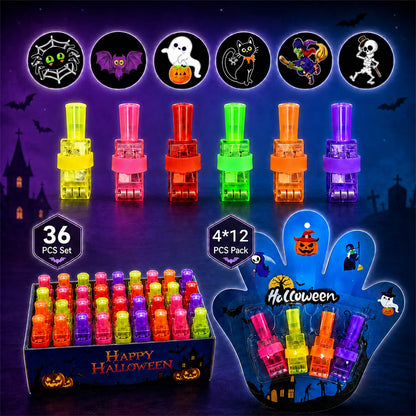 Halloween-Fingerprojektor-Set – Verwandle Jede Wand in Ein Halloween-Erlebnis 🎃