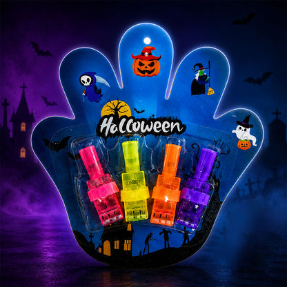 Halloween-Fingerprojektor-Set – Verwandle Jede Wand in Ein Halloween-Erlebnis 🎃