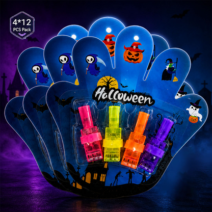 Halloween-Fingerprojektor-Set – Verwandle Jede Wand in Ein Halloween-Erlebnis 🎃