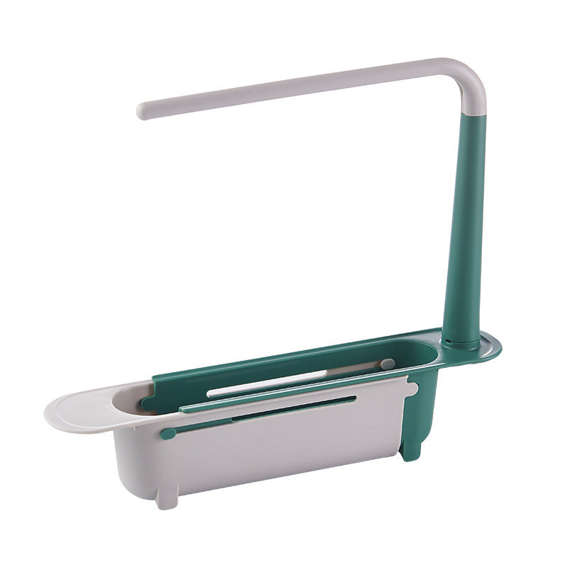 🔥Limited Time 33% OFF,buy 2 Save 50%🔥 Upgraded Telescopic Sink Storage Rack
