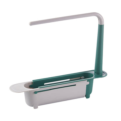 🔥Limited Time 33% OFF,buy 2 Save 50%🔥 Upgraded Telescopic Sink Storage Rack