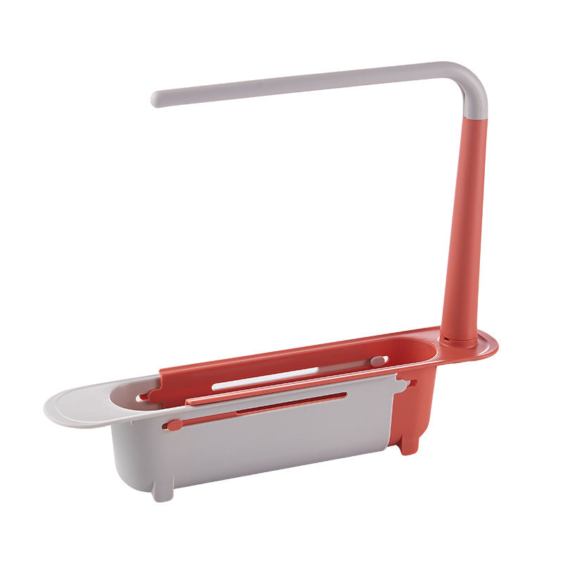 🔥Limited Time 33% OFF,buy 2 Save 50%🔥 Upgraded Telescopic Sink Storage Rack