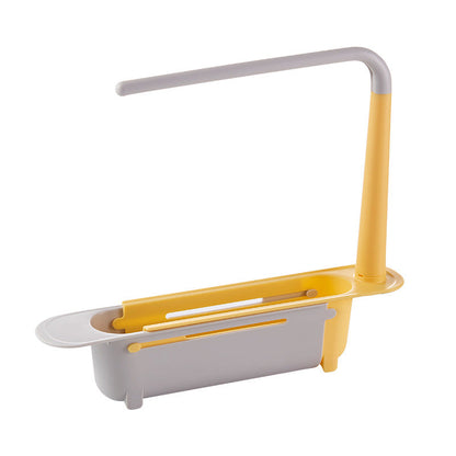 🔥Limited Time 33% OFF,buy 2 Save 50%🔥 Upgraded Telescopic Sink Storage Rack