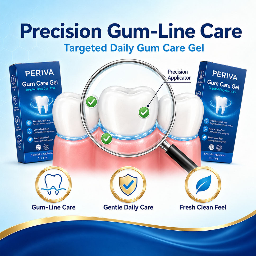 🦷 PERIVA Advanced Gum Care Gel – Tägliche Pflege für frischen Atem & gepflegtes Zahnfleisch