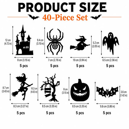 🎃 Halloween LED-Wandsticker – Verwandle leere Wände in echten Halloweenzauber
