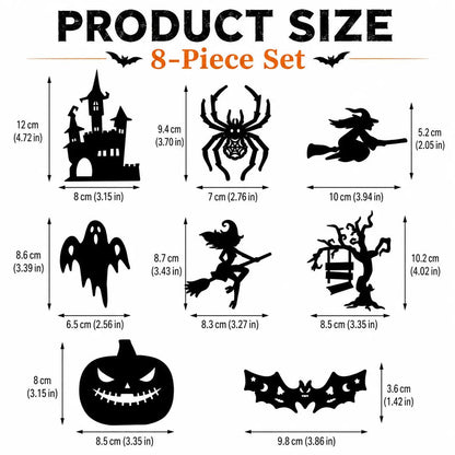 🎃 Halloween LED-Wandsticker – Verwandle leere Wände in echten Halloweenzauber