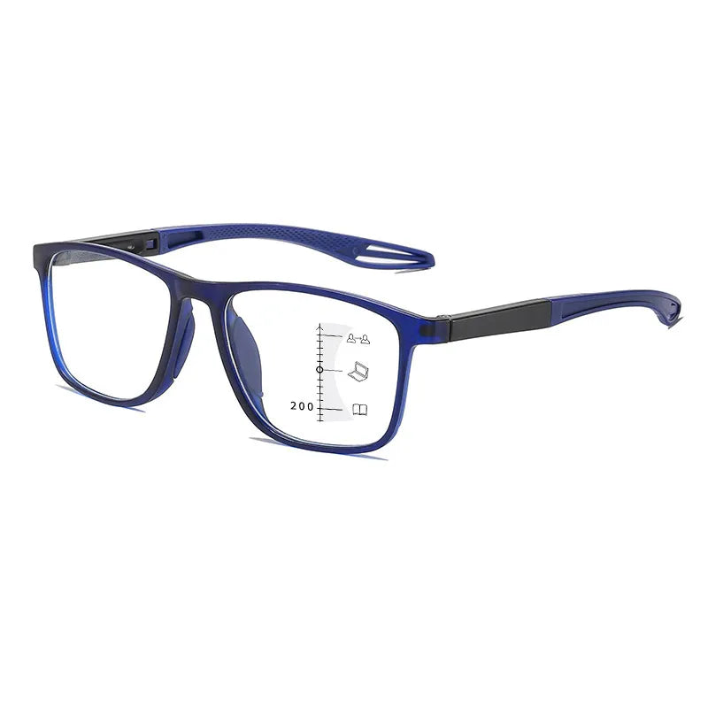 Gleitsichtbrille mit selbsttönenden Gläsern
