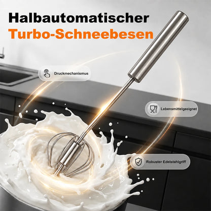 ✨Halbautomatischer Hand-Eierschläger aus Edelstahl