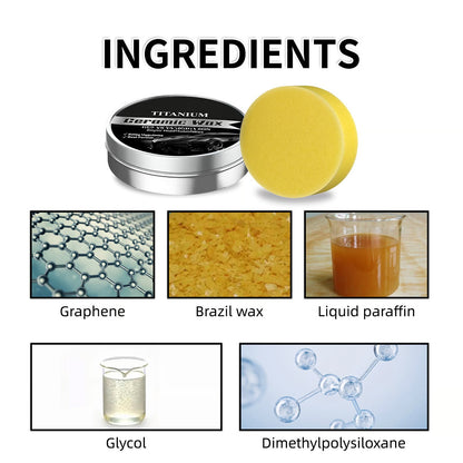 ✨Titanium Ceramic Wax Cream — Mirror Gloss & Long-Lasting Protection in 15 Minutes