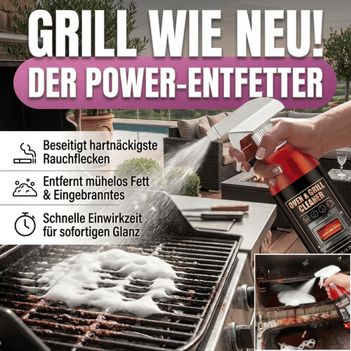 ✨Backofen- & Grillreiniger – Tiefenwirksame Fettlöser