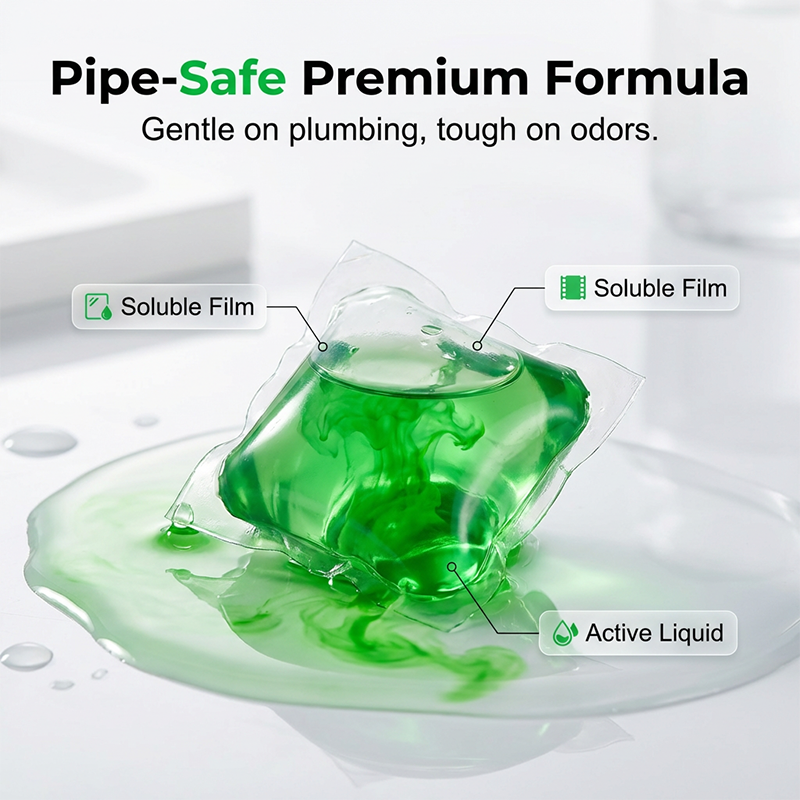 Rabatt! Abfluss‑Deodorant‑Tabs – Bio‑Enzym‑Formel neutralisiert Gerüche direkt an der Quelle. Sofortiger Frischeduft, ohne aggressive Chemikalien. Verabschieden Sie sich von unangenehmen Gerüchen. 🚰✅