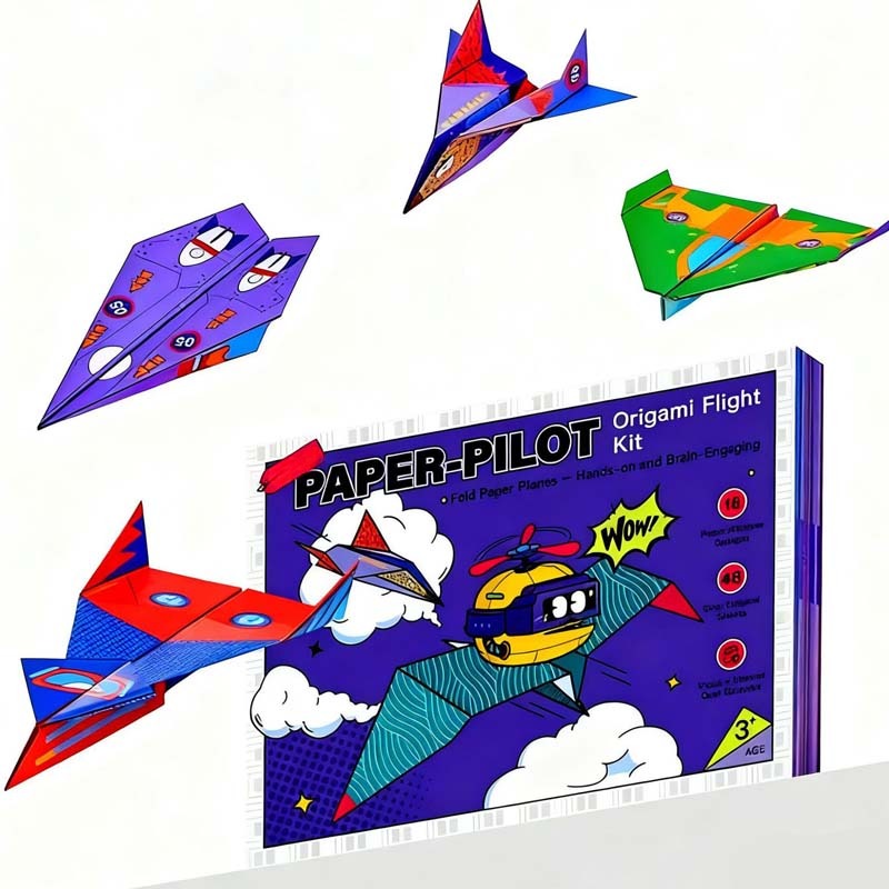 📢📢 40 % RABATT!! ⏰ Kreatives DIY-Papierflieger-Set für Kinder