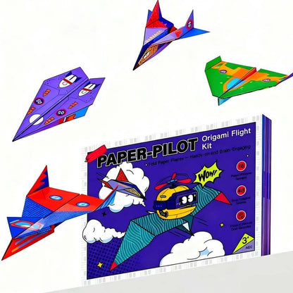 📢📢 40 % RABATT!! ⏰ Kreatives DIY-Papierflieger-Set für Kinder