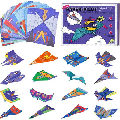 📢📢 40 % RABATT!! ⏰ Kreatives DIY-Papierflieger-Set für Kinder